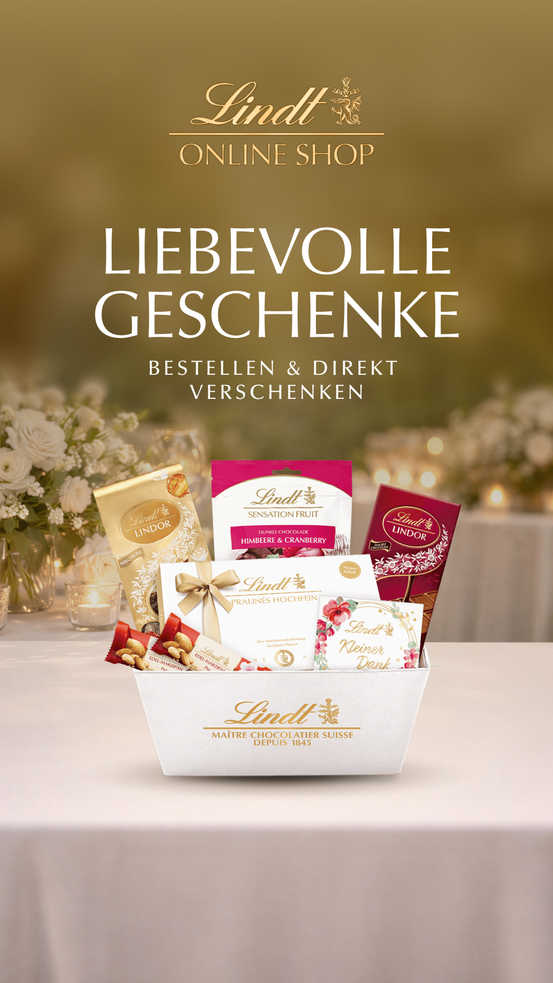 Lindt Facebook ad