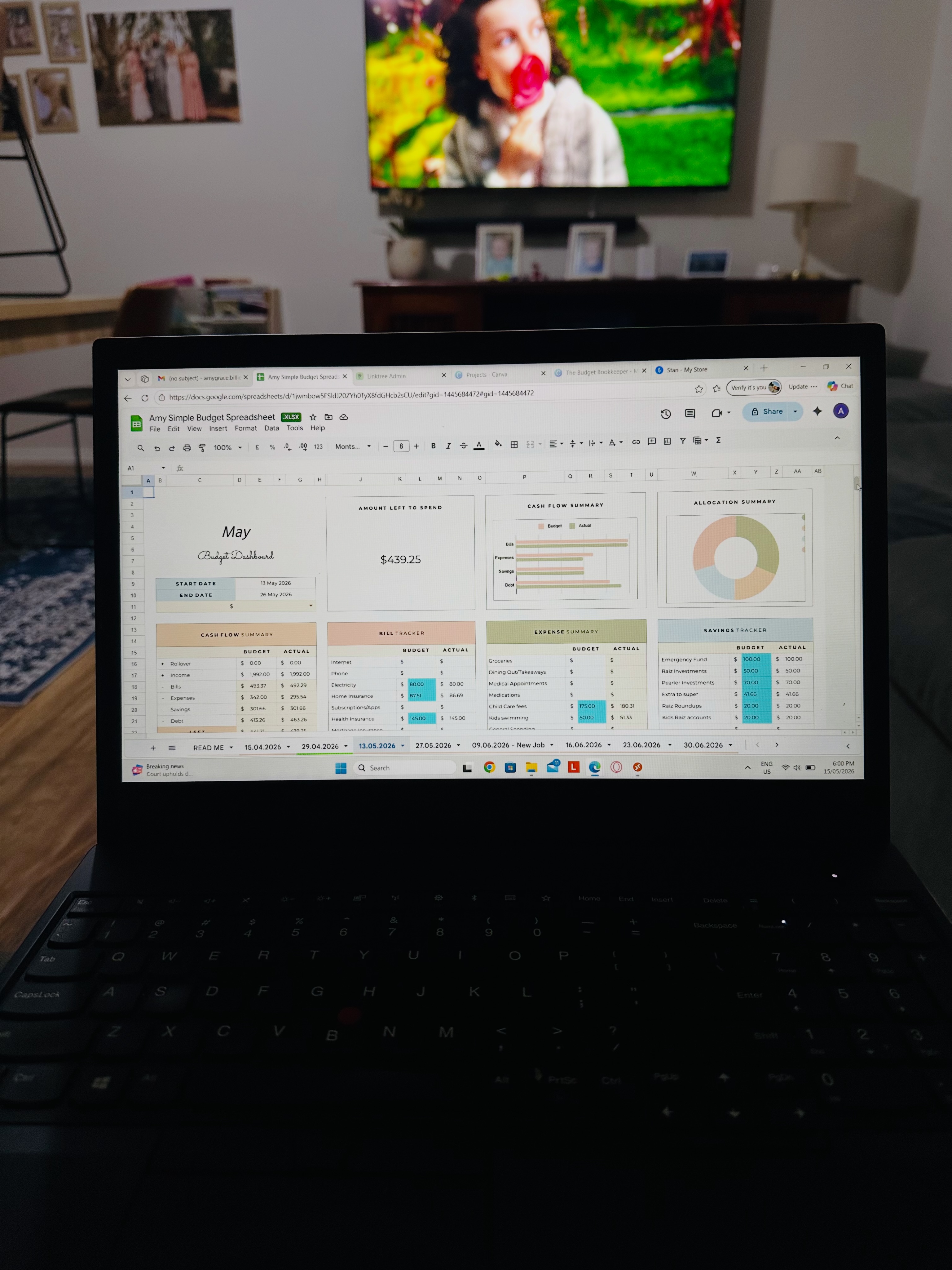 The Budget Bookkeeper Facebook ad: Amy Cole - The Budget Bookkeeper (@thebudgetbookkeeperamy)…
