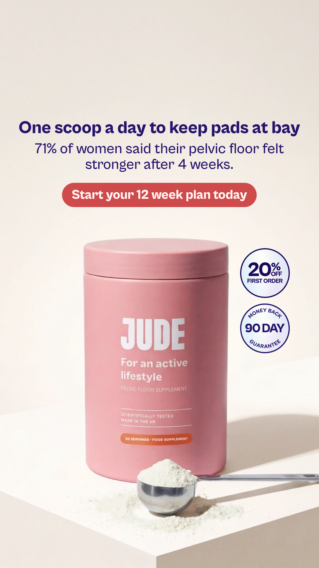 Jude Facebook ad