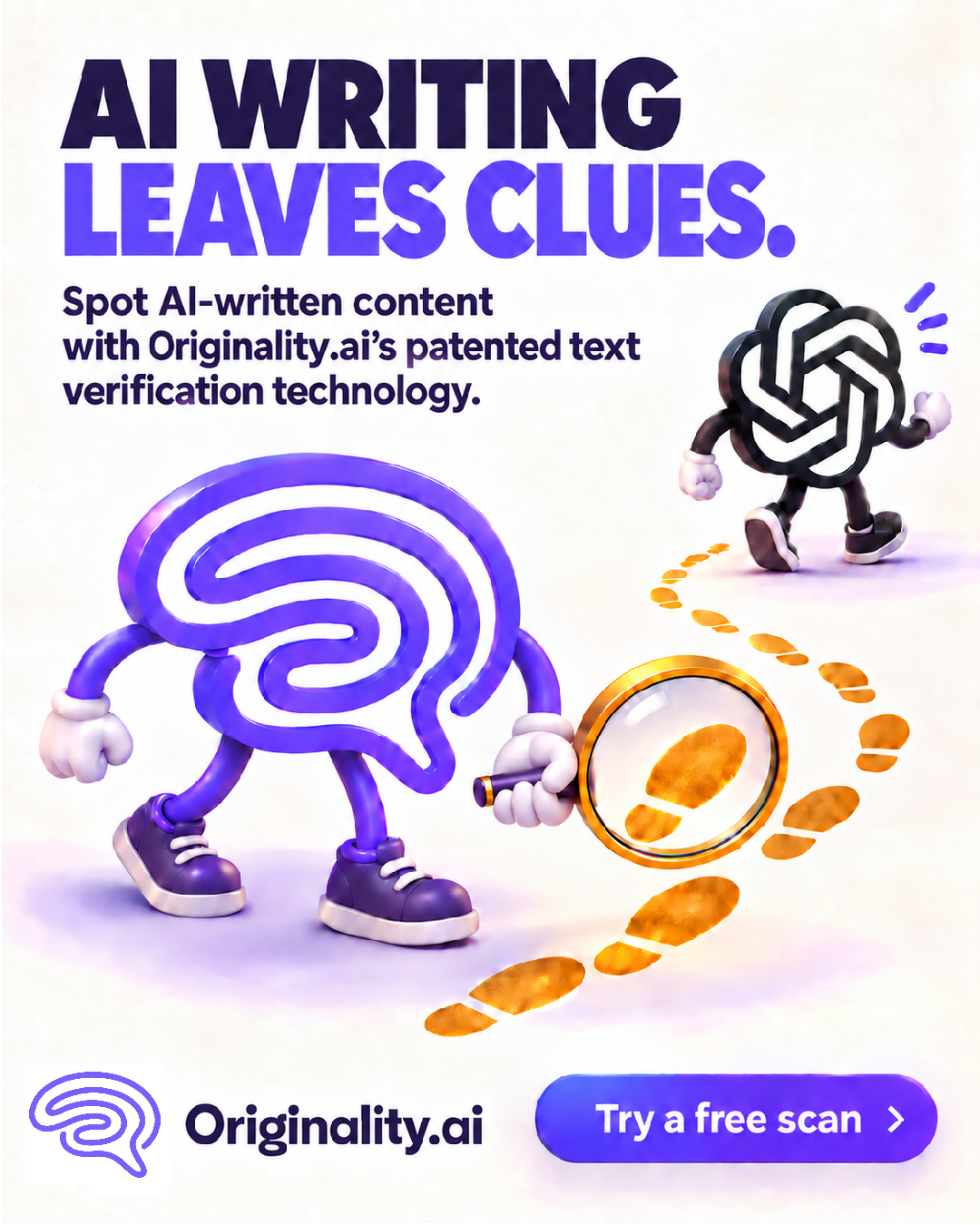 Originality.AI - AI Detection and Plagiarism Checking Facebook ad