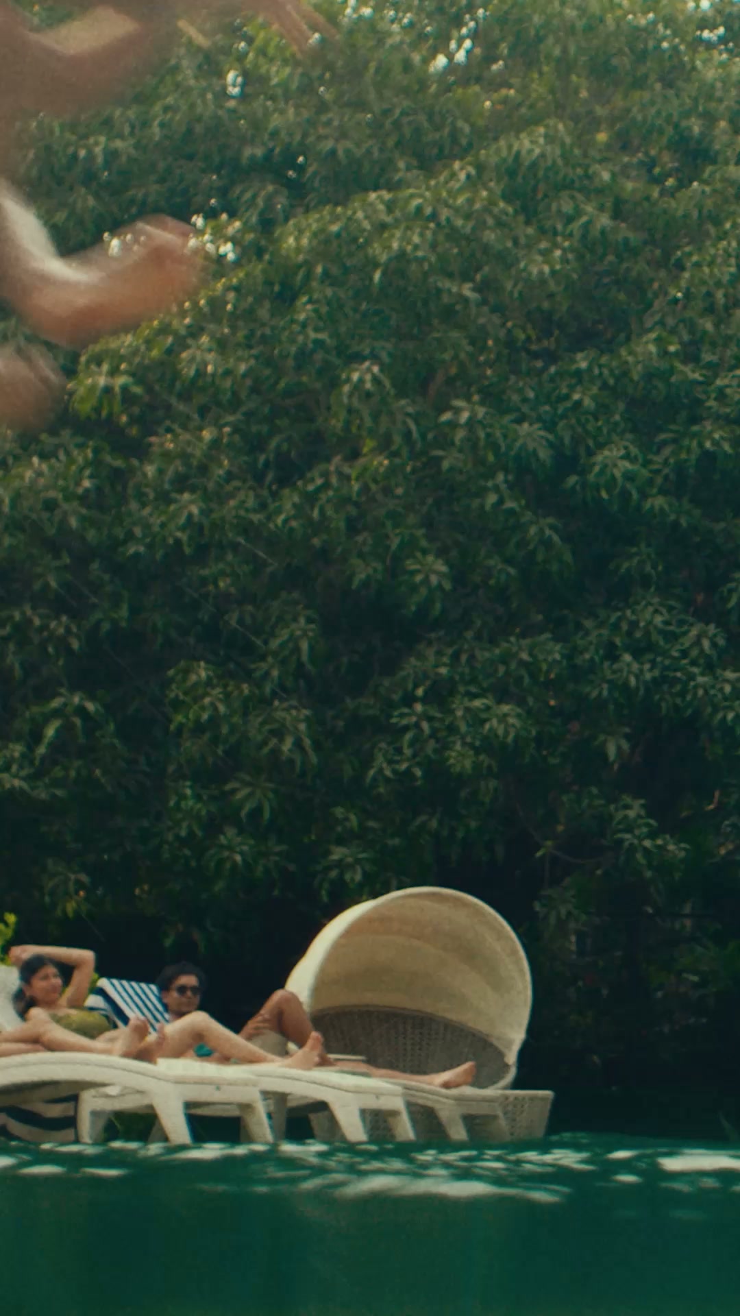 Airbnb Facebook ad: Sleep in. Take a dip.