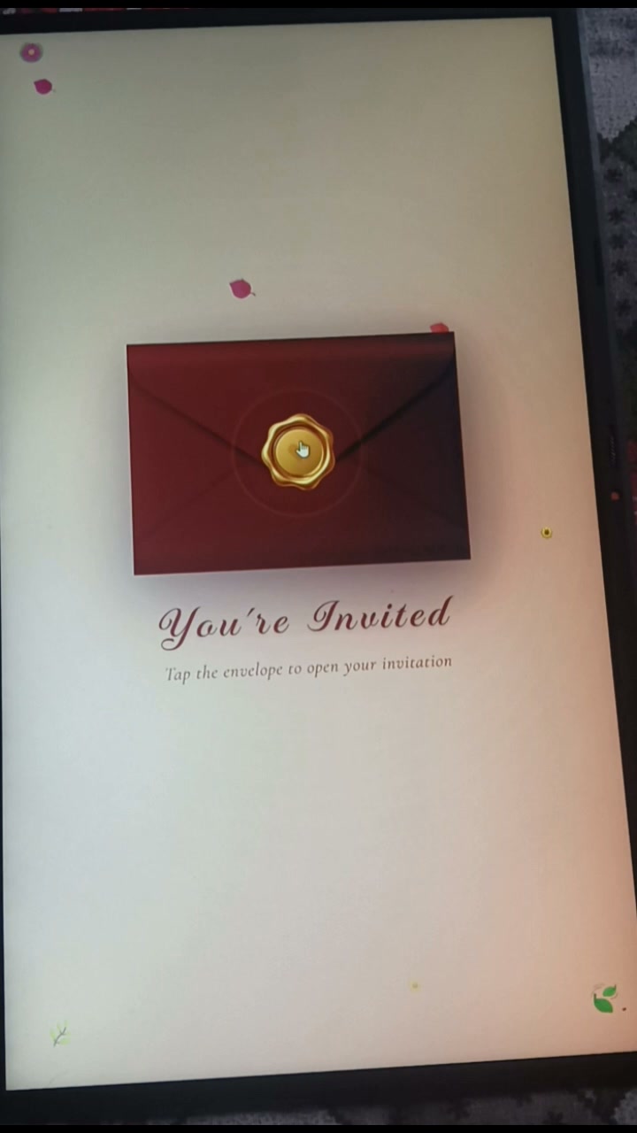 Framika Facebook ad: Digital Wedding Invitations