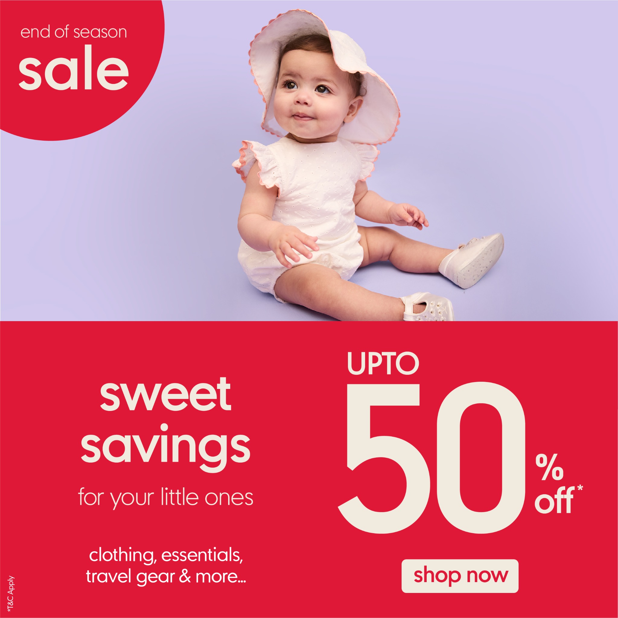 Mothercare India Facebook ad
