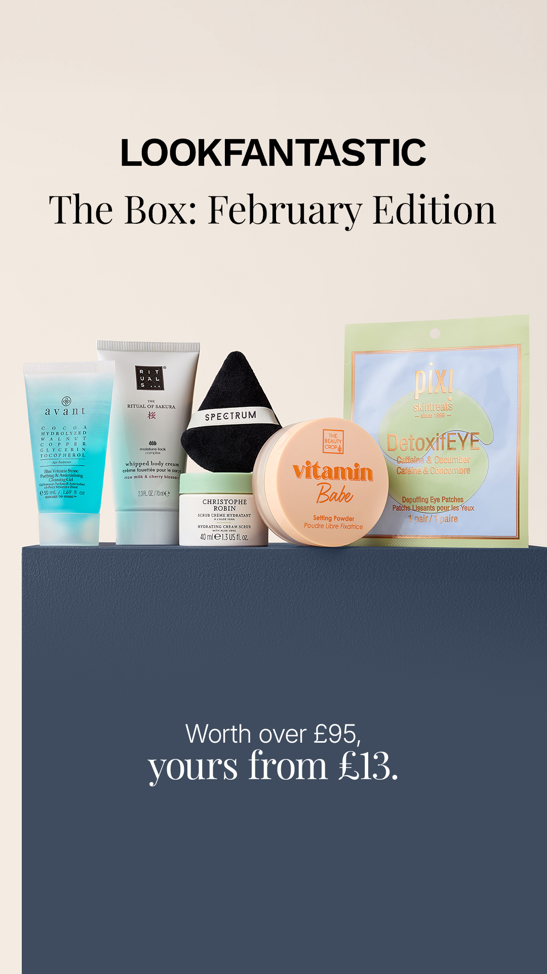LOOKFANTASTIC Facebook ad