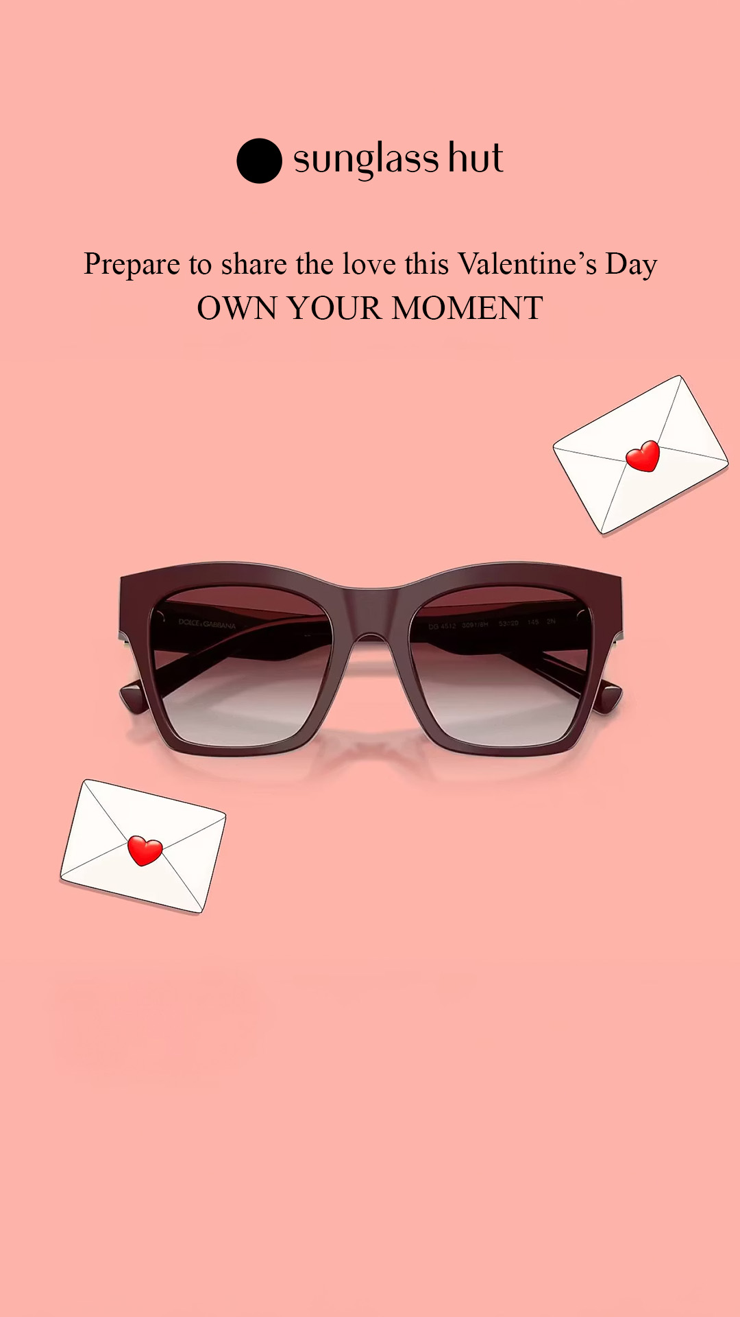 Sunglass Hut Facebook ad