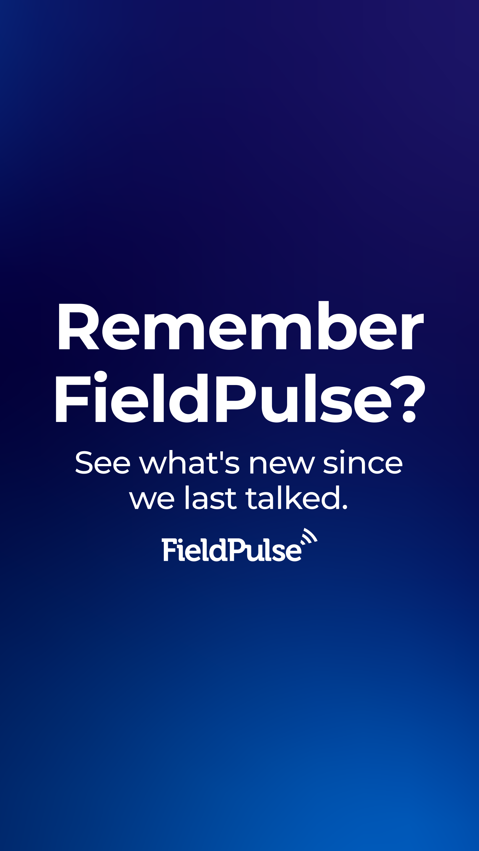 FieldPulse Facebook ad