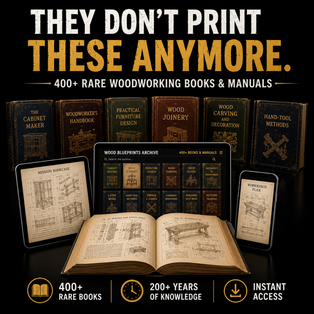Wood Blueprints Facebook ad