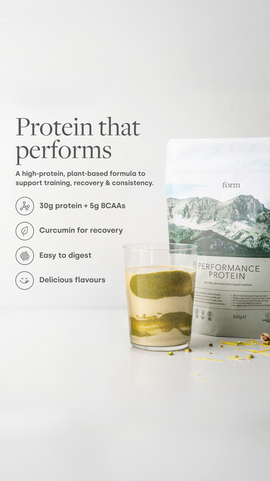Form Nutrition Facebook ad