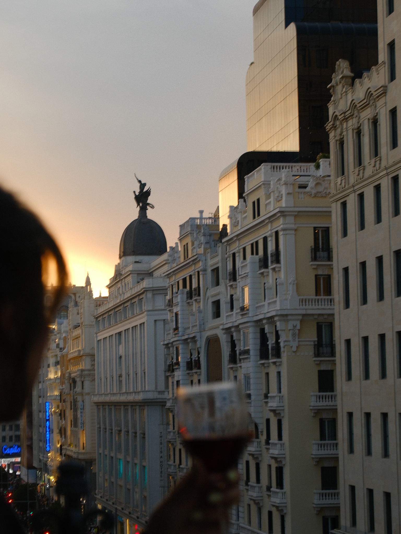 LifewithElliott Facebook ad: Our first time in Madrid together and with…