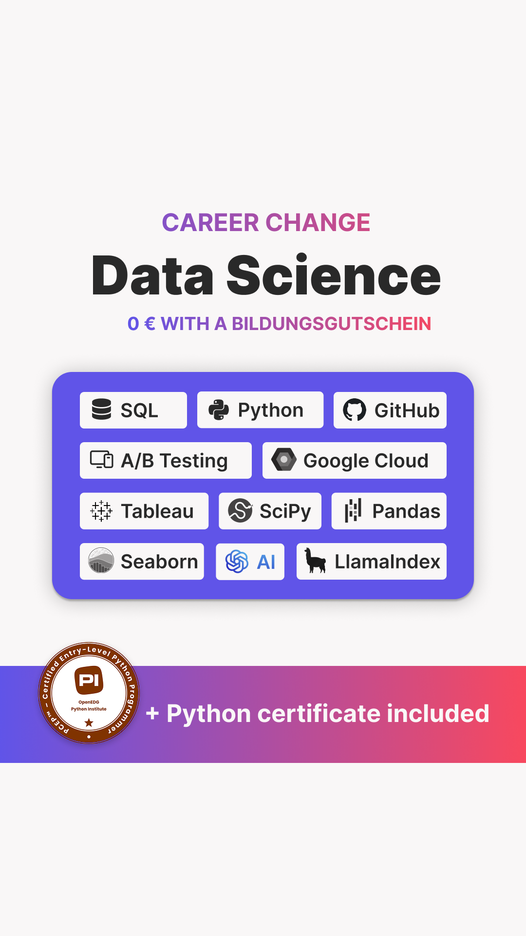 WBS CODING SCHOOL Facebook ad