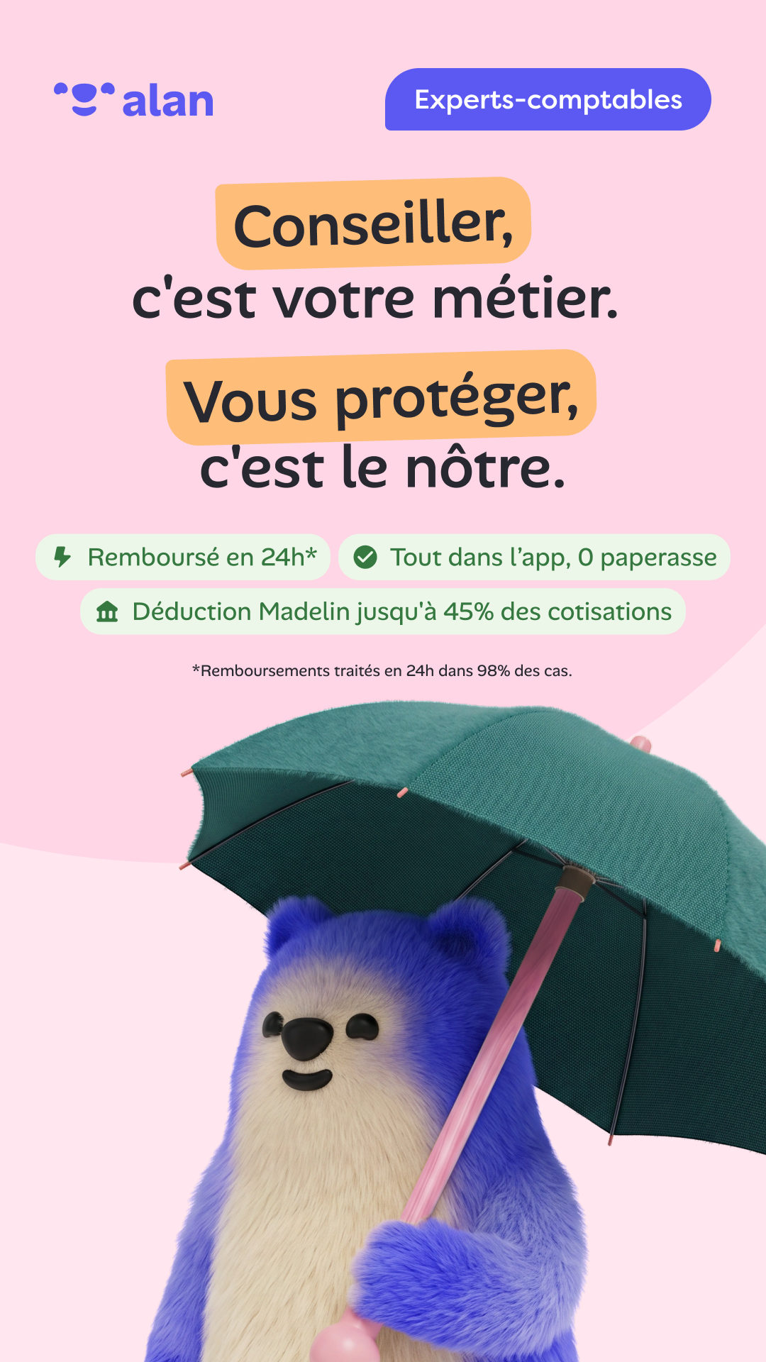 Alan Facebook ad