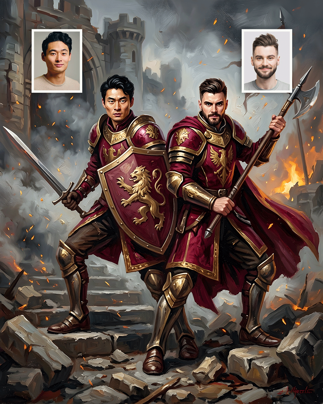 Turn Me Royal Facebook ad