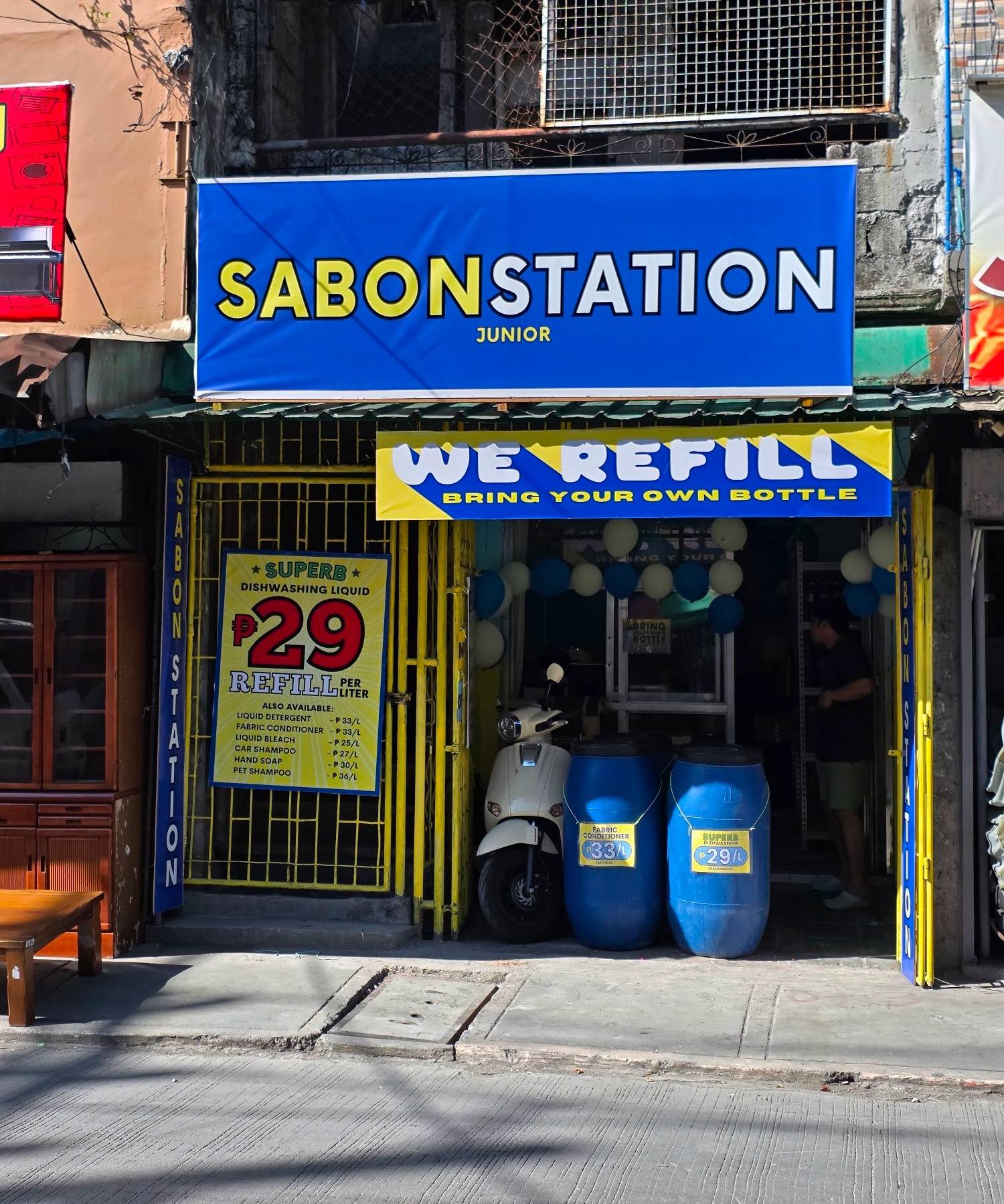 Sabon Station Nagpayong Facebook ad: Mura at abot-kayang home cleaning essentials.