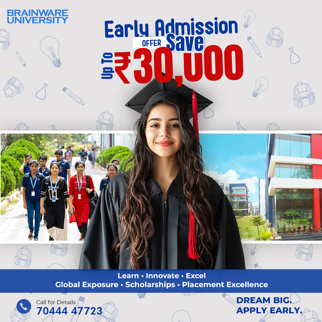 Brainware University Facebook ad