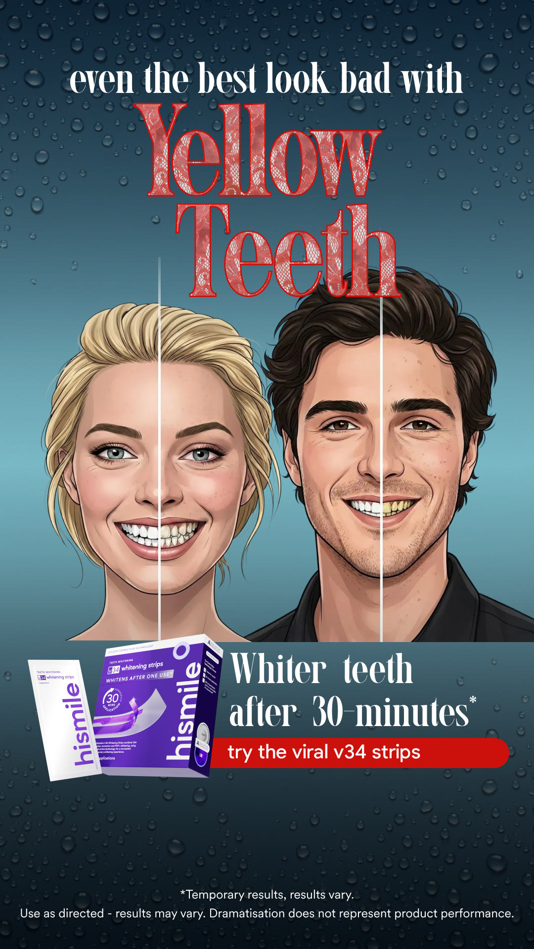 Hismile Facebook ad