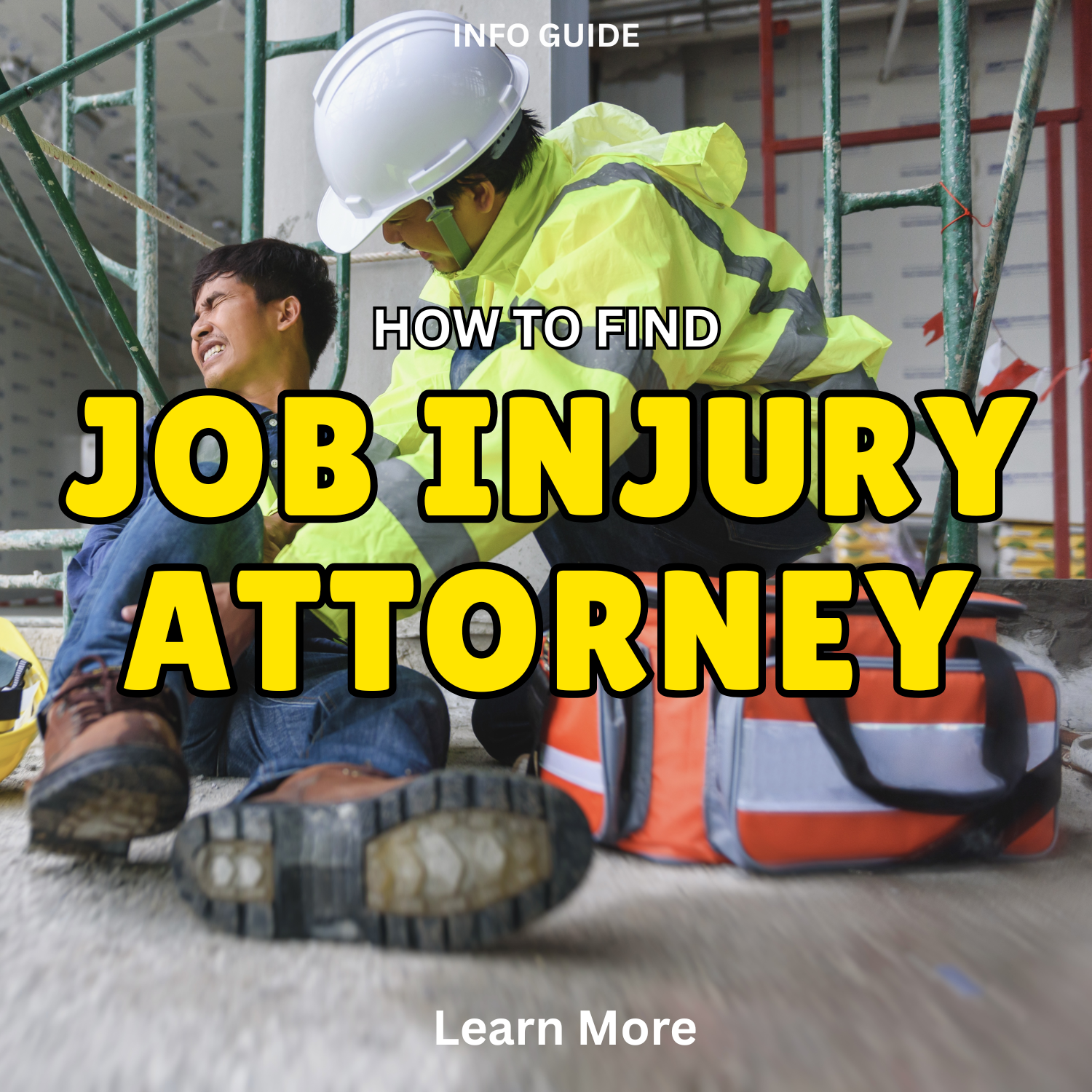 Giggle Gems Facebook ad: Guide to Job Injury Attorneys