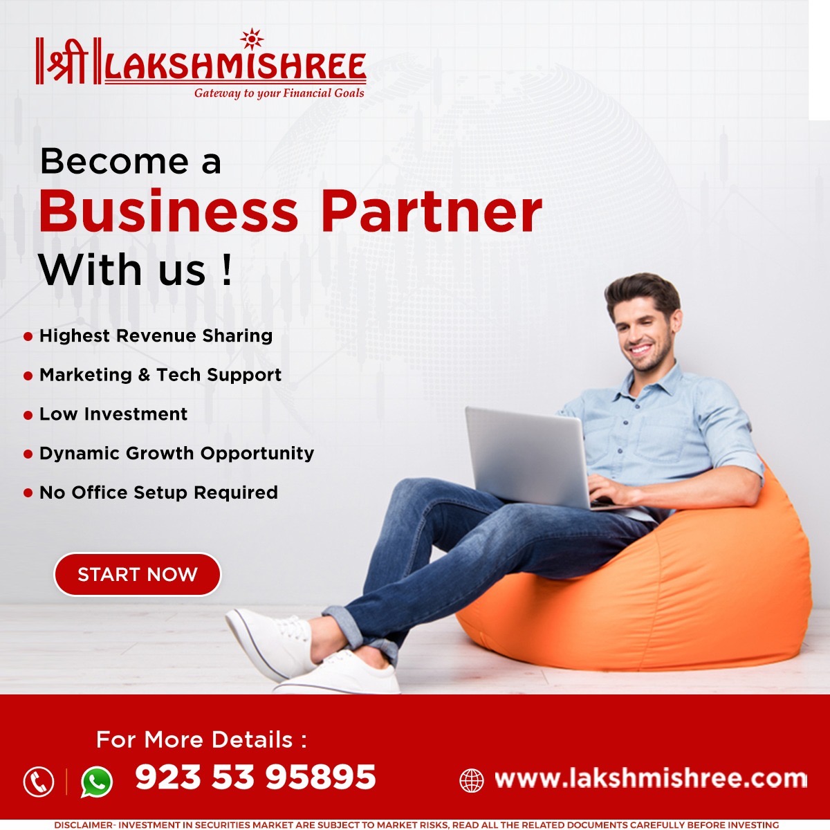 Lakshmishree Investment & Securities Pvt. Ltd. Facebook ad from Aug 19, 2023