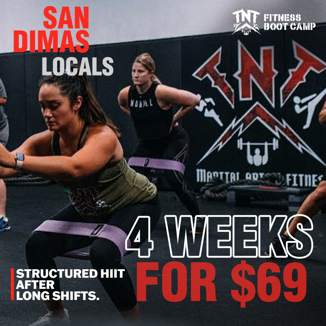 TNT Fitness Bootcamp Facebook ad: 4 Weeks for $69 - Limited Spots