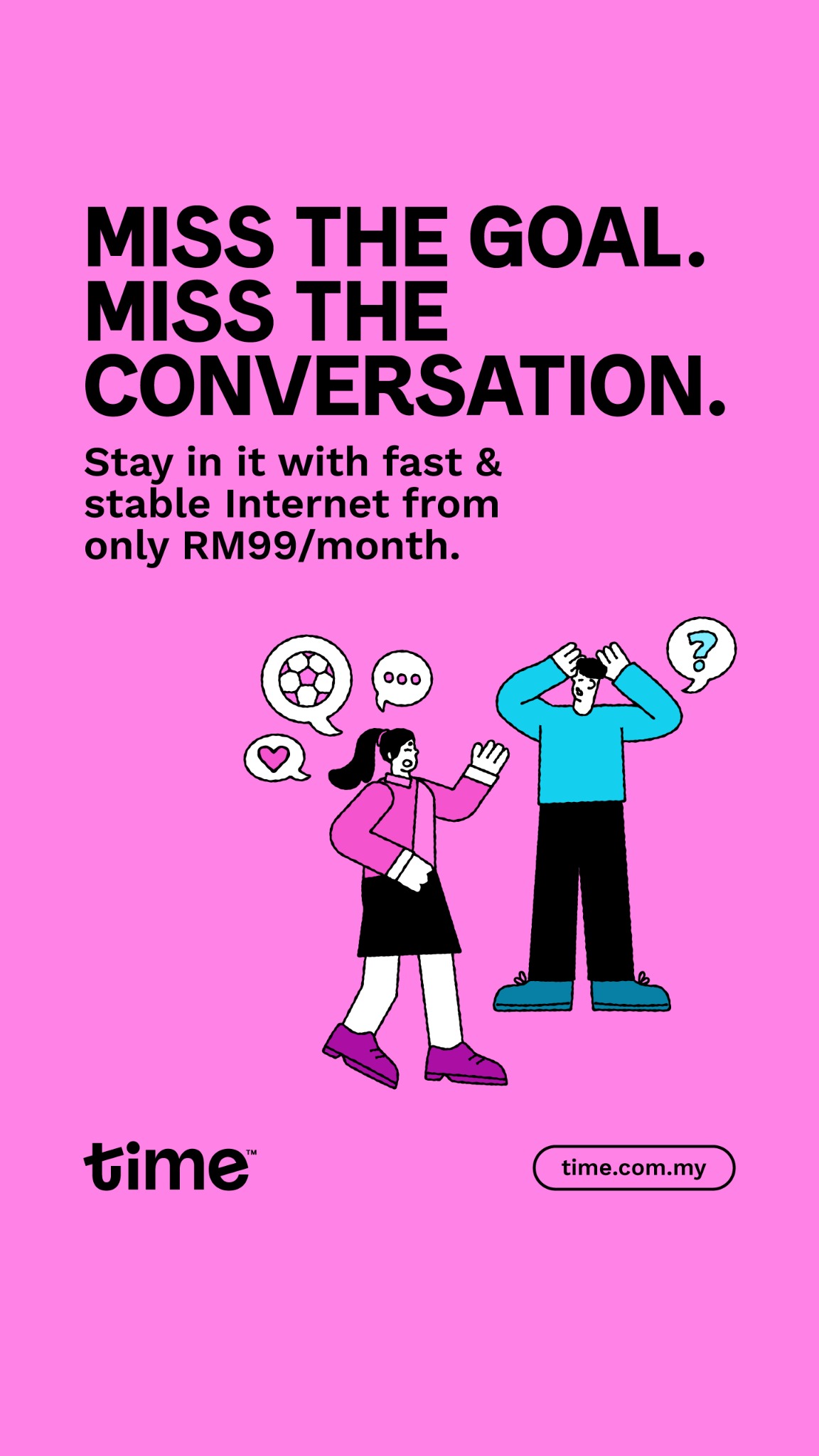 Time Internet Facebook ad
