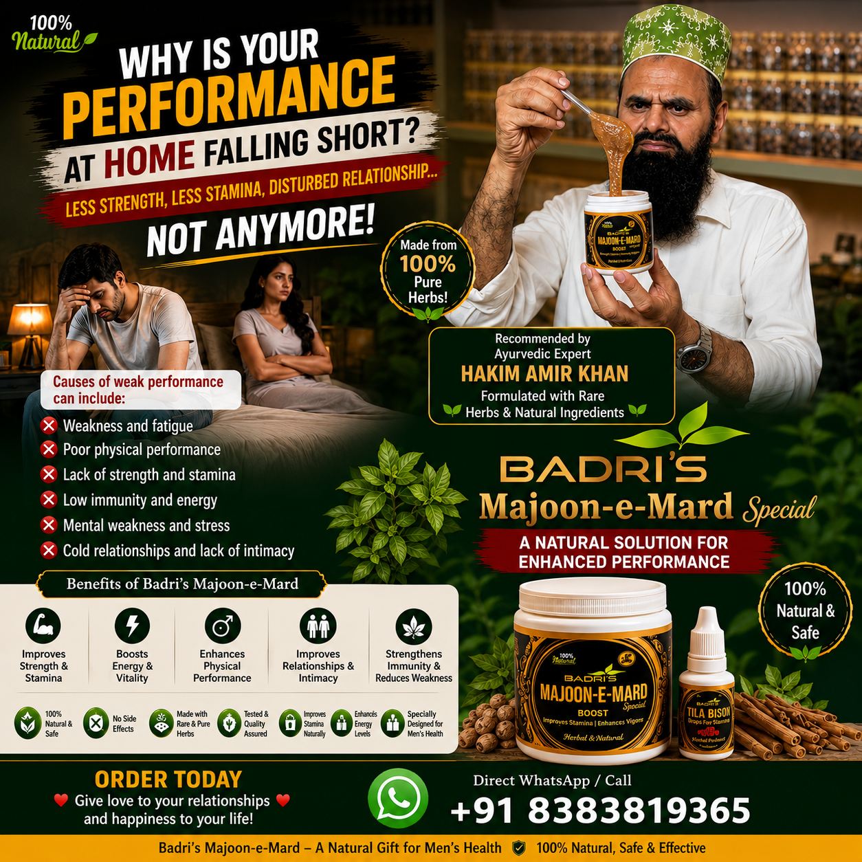 Hakeem Khan Facebook ad