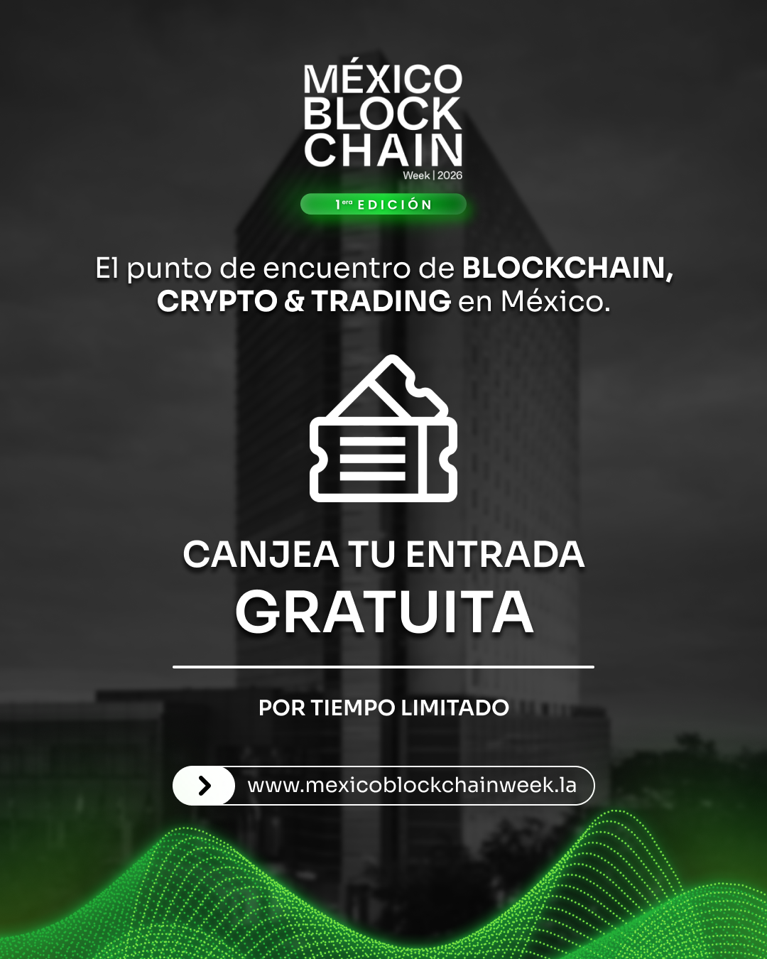 México Blockchain Week Facebook ad from Mar 19, 2026