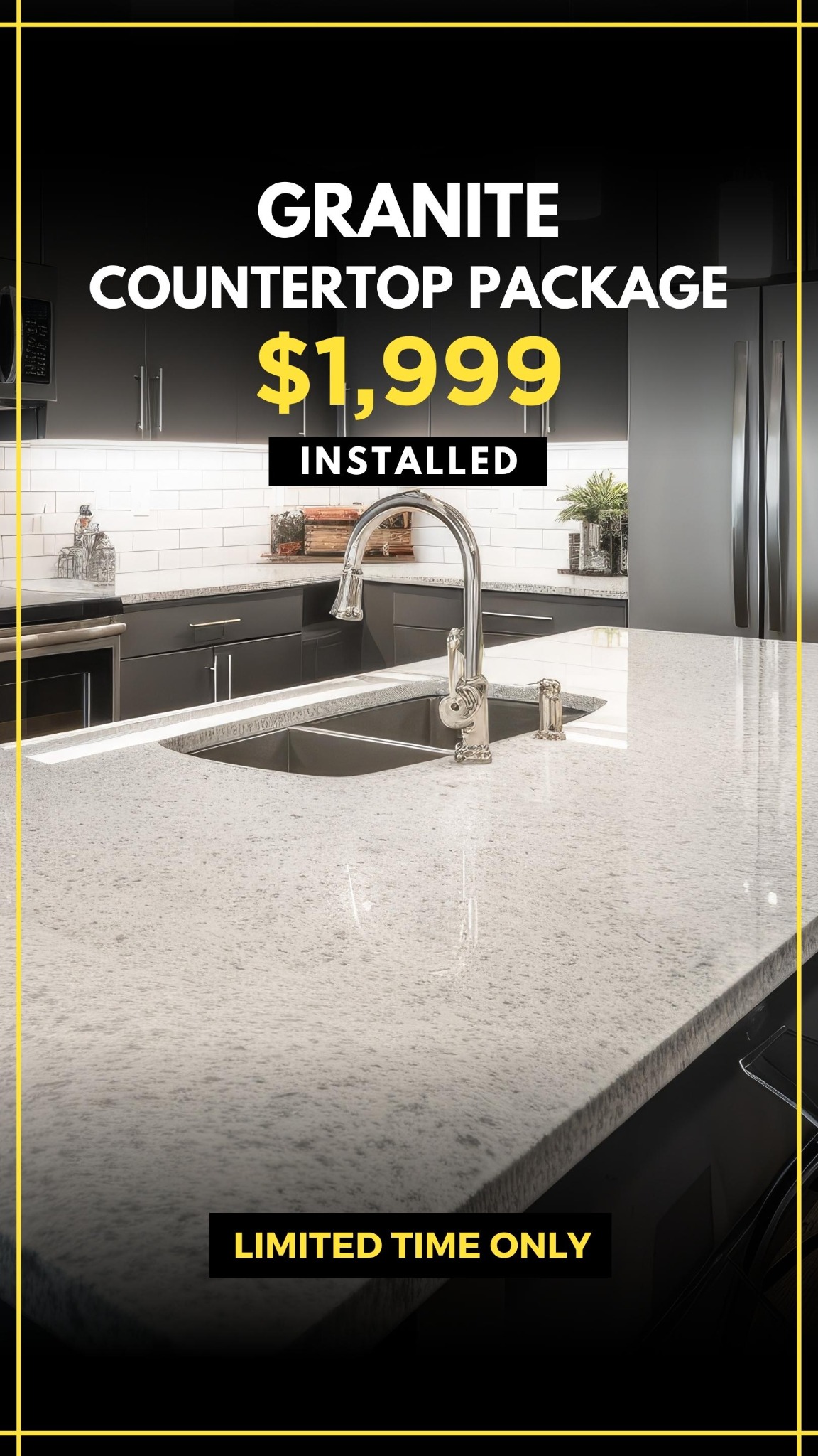 Granite Empire of Chattanooga Facebook ad: Unbeatable Granite Prices