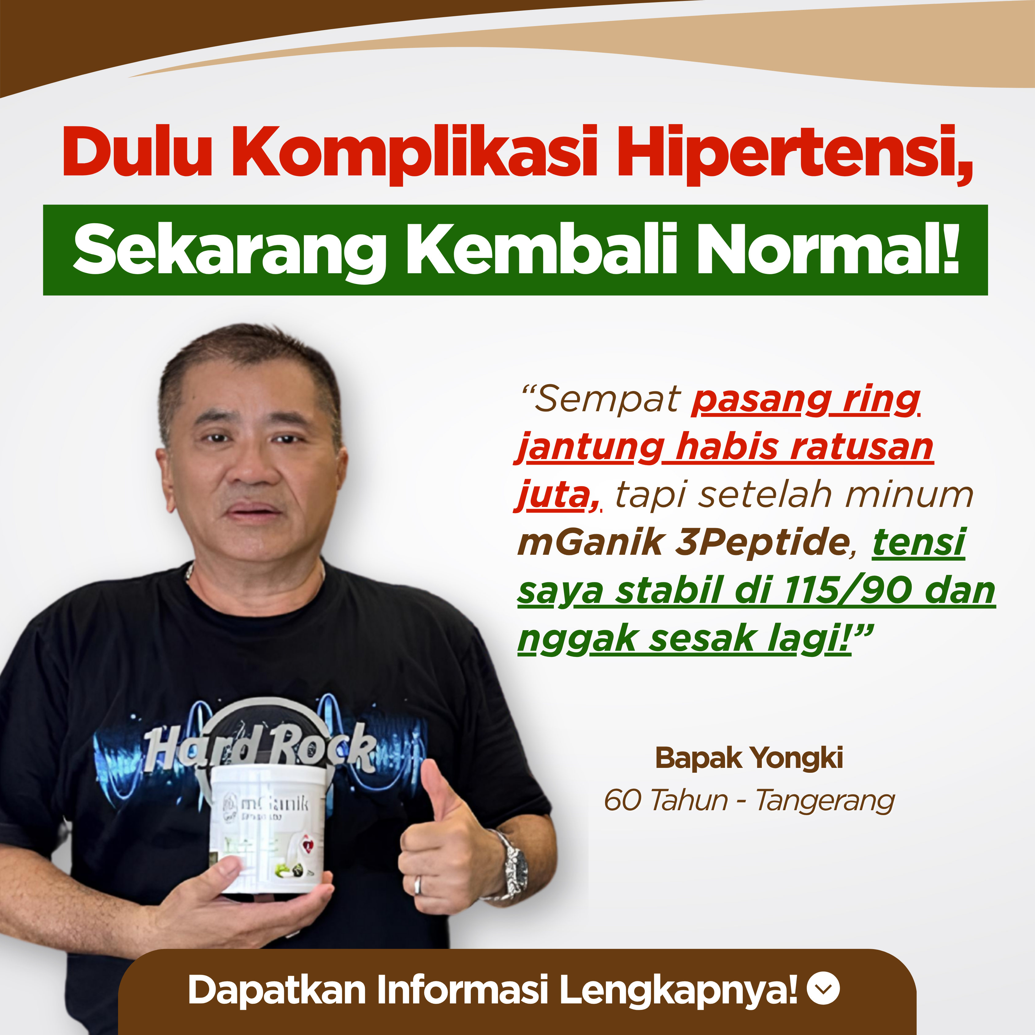mGanik 3Peptide Cerita Sukses Facebook ad