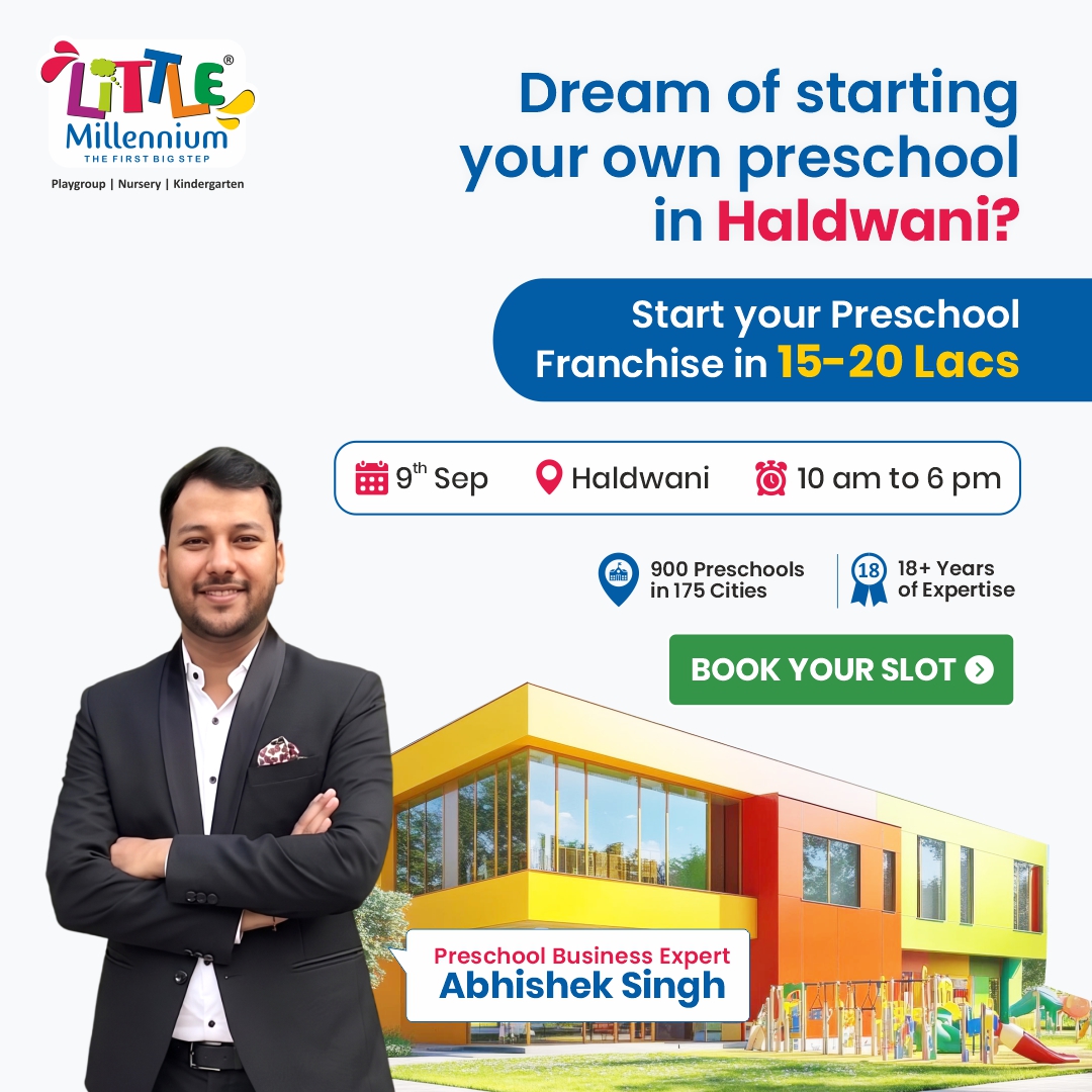 LittleMillennium Facebook ad: Open Preschool Franchise