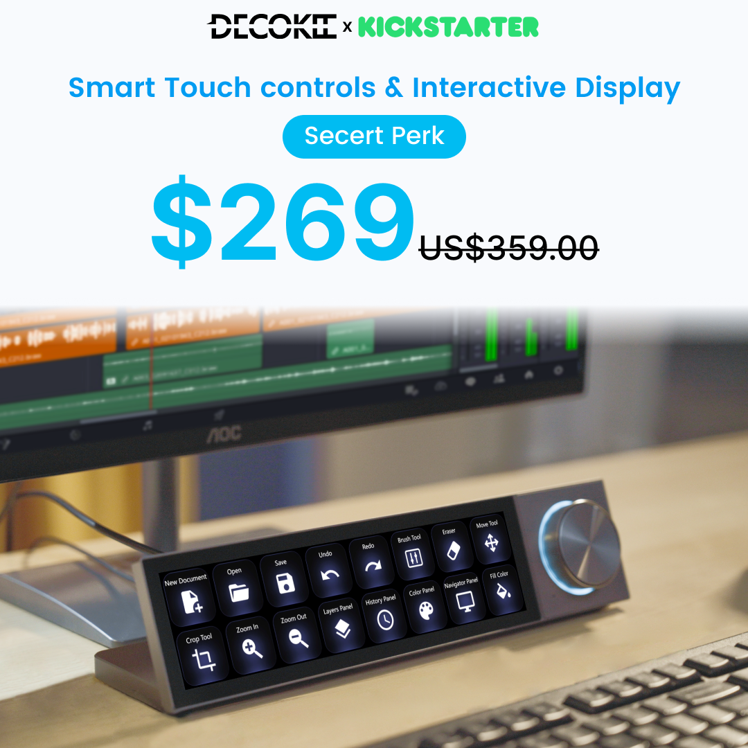 DecoKee Facebook ad: Secret Perk