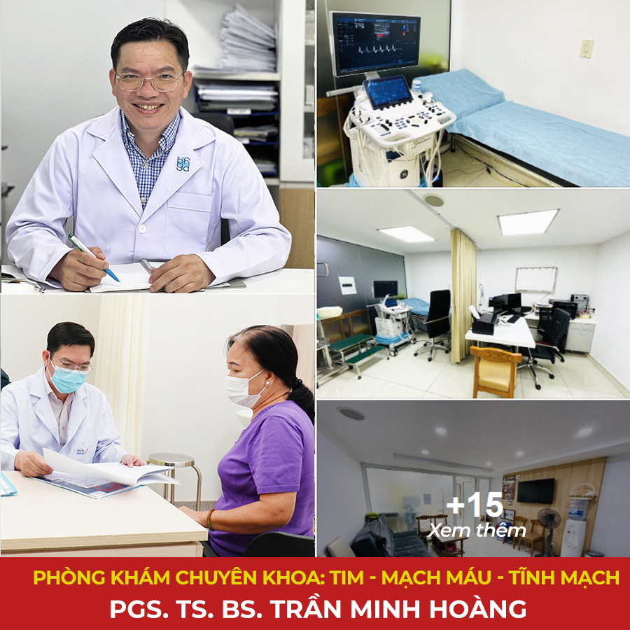 Phòng Khám Chuyên Khoa Tim Mạch - Tĩnh Mạch PGS. BS. Trần Minh Hoàng Facebook ad