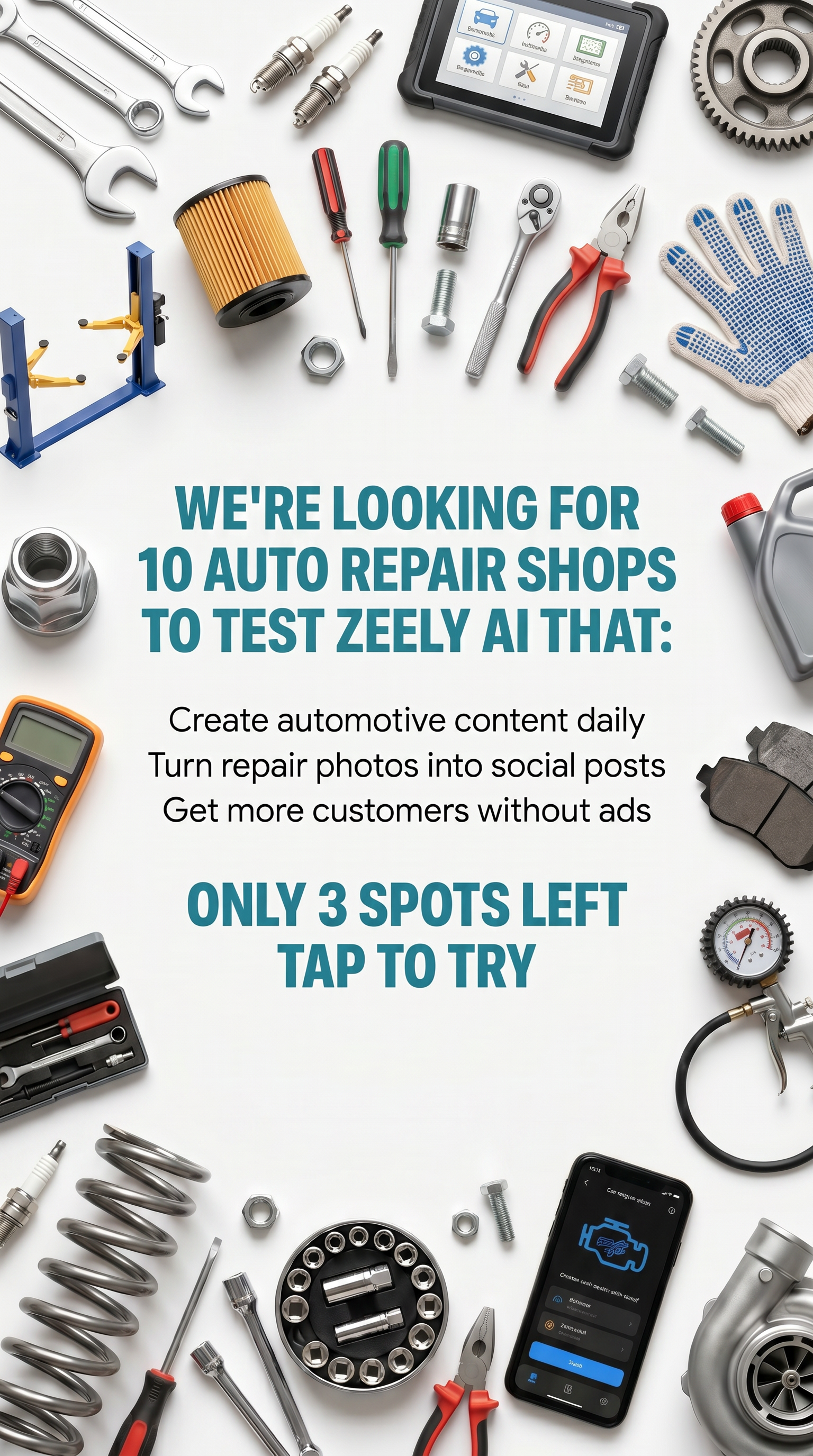 Zeely: AI-Powered Organic Growth Facebook ad: Reach your goal in 3 months with AI!