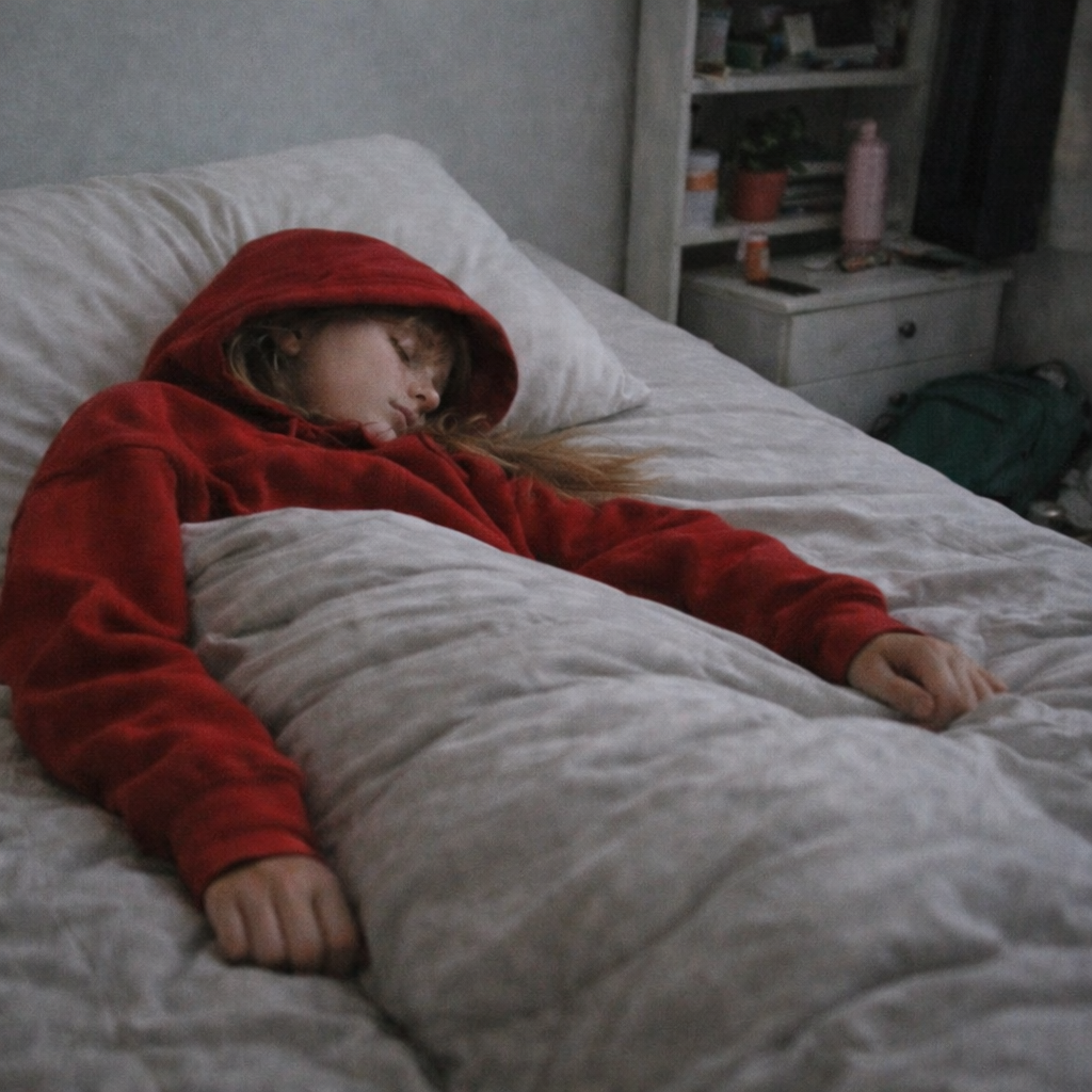 Foreldre til barn med ADHD og autisme Facebook ad: Jeg har brukt 7 år som vekkerklokken til ADHD-datteren…