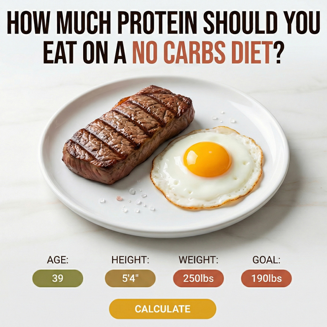 No Carbs Challenge Facebook ad