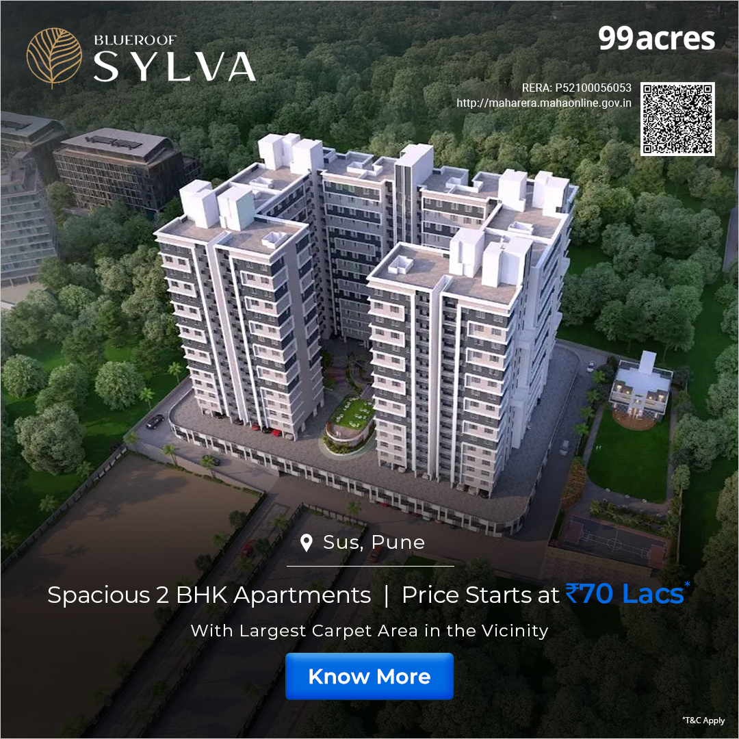 99acres Pune Facebook ad: Homes for Every Dream in Pune!