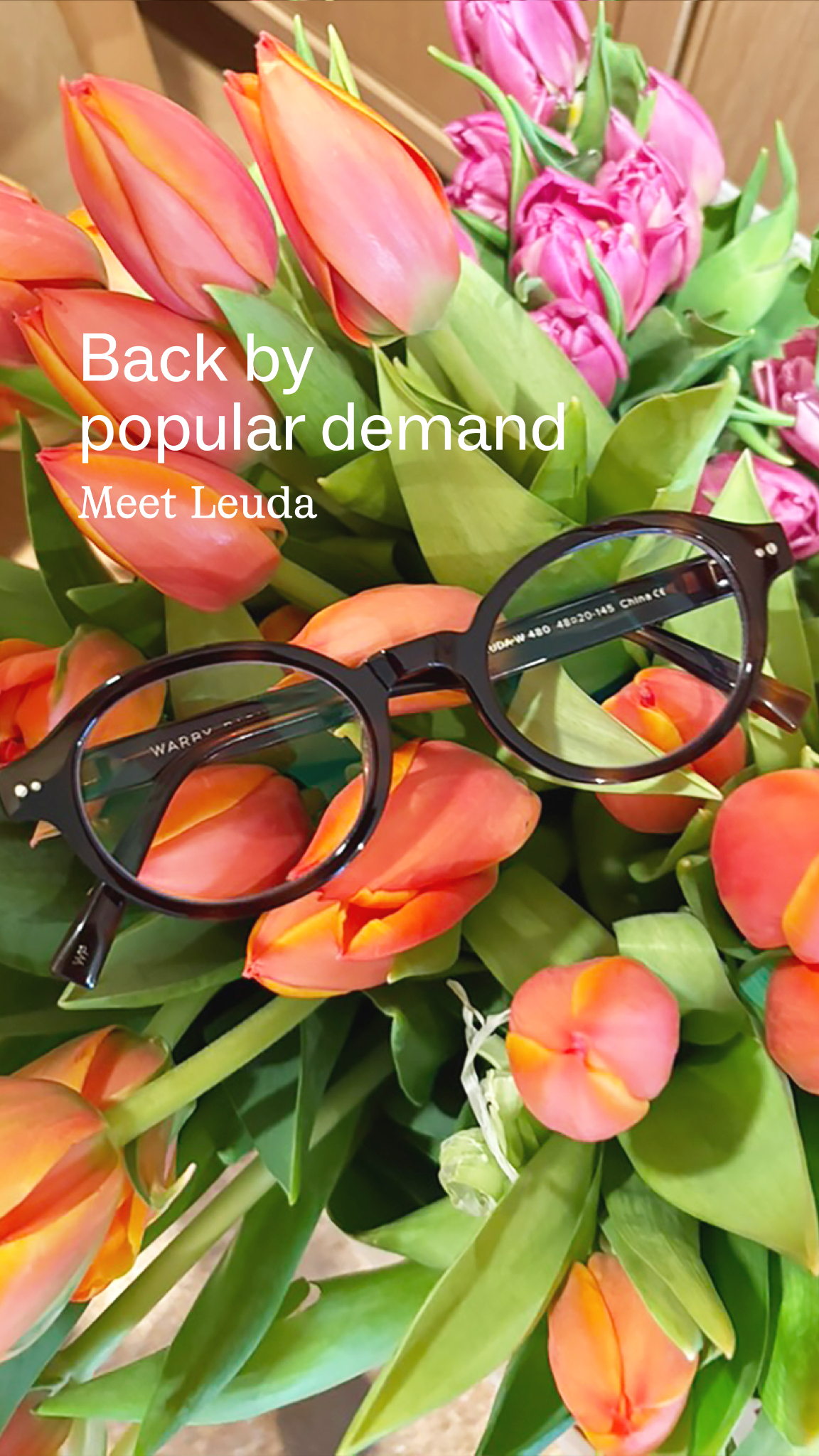 Warby Parker Facebook ad