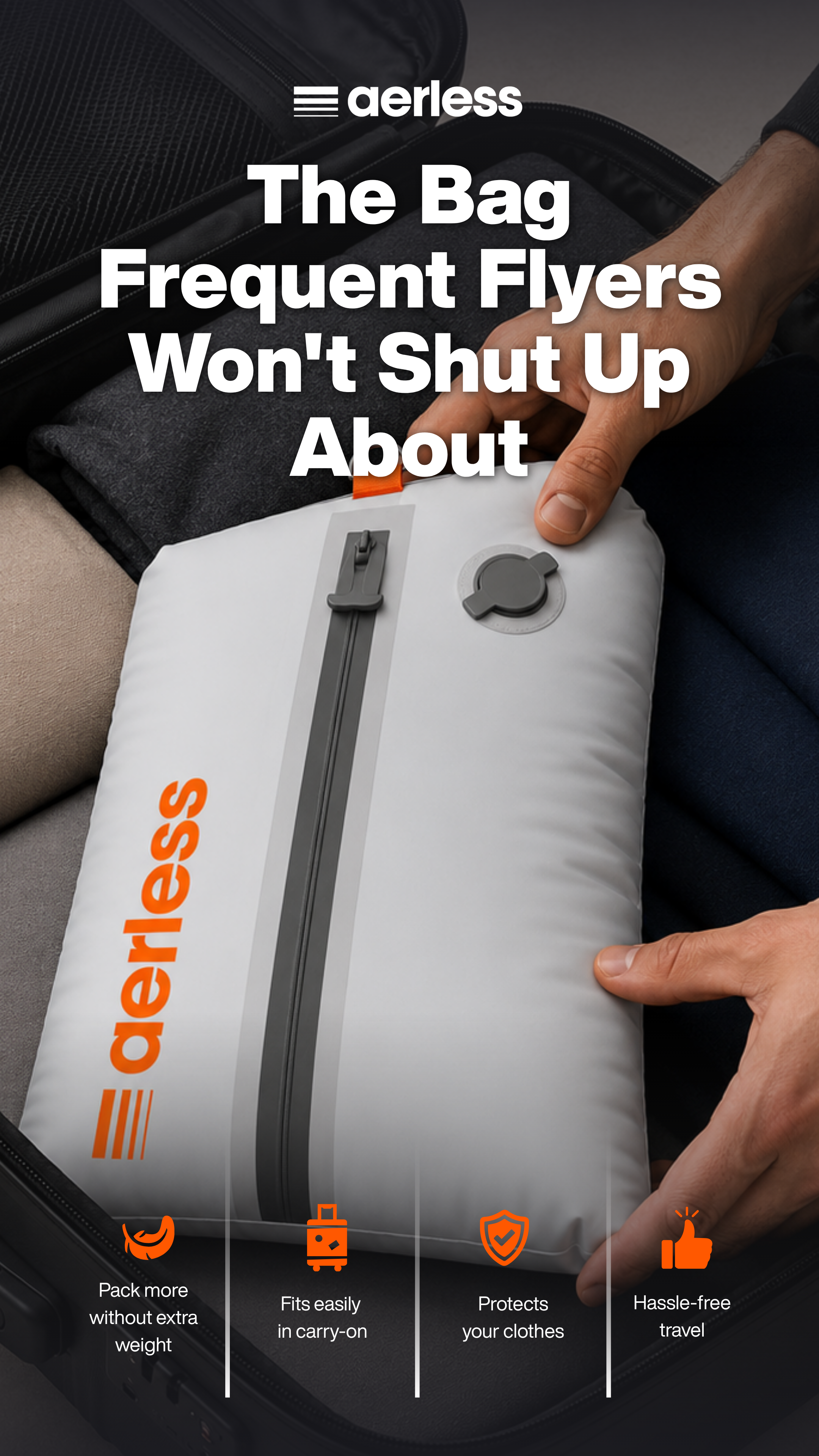Aerless Facebook ad