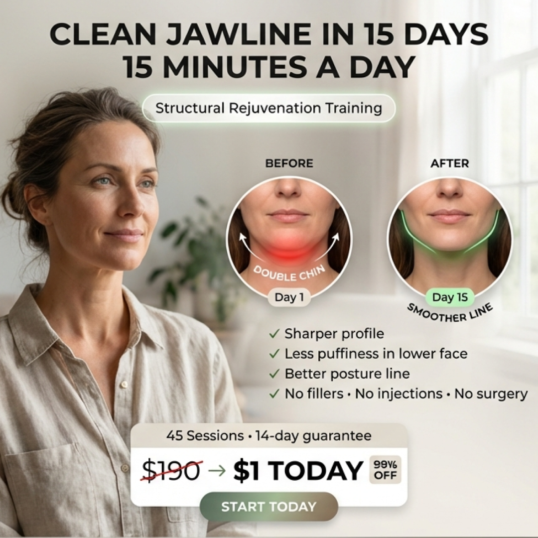 Dr. Ales Ulishchenko UK Facebook ad: 15-Day Structural Rejuvenation Training, only $1 instead…