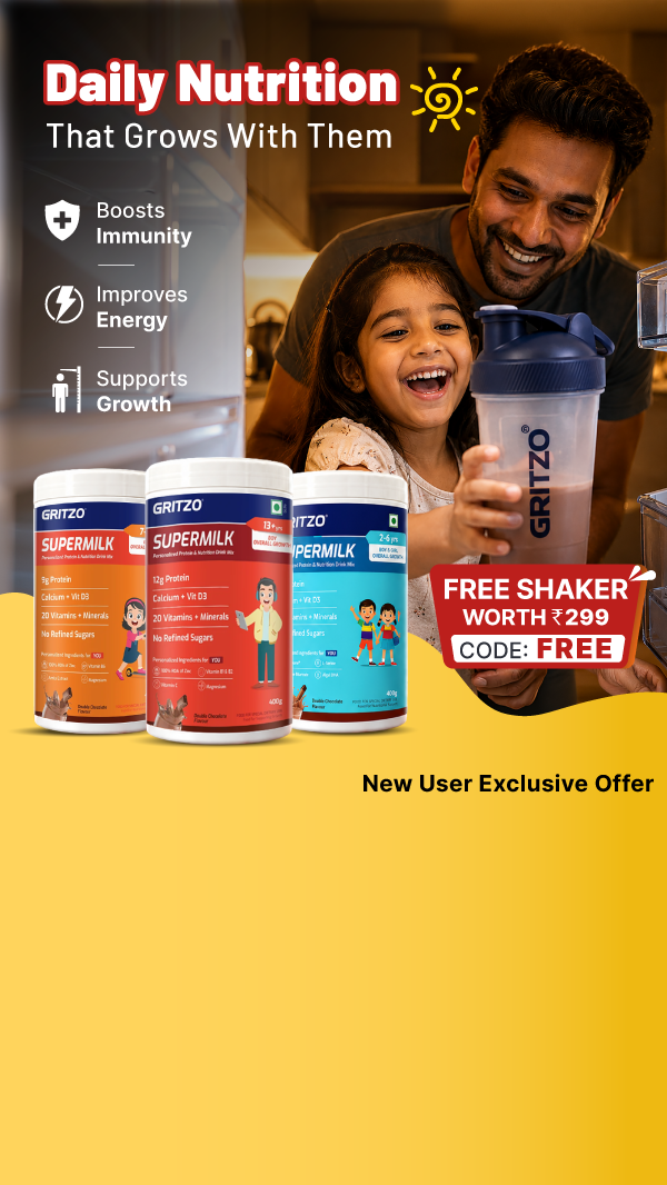 Gritzo - Personalized Nutrition For Your Child Facebook ad