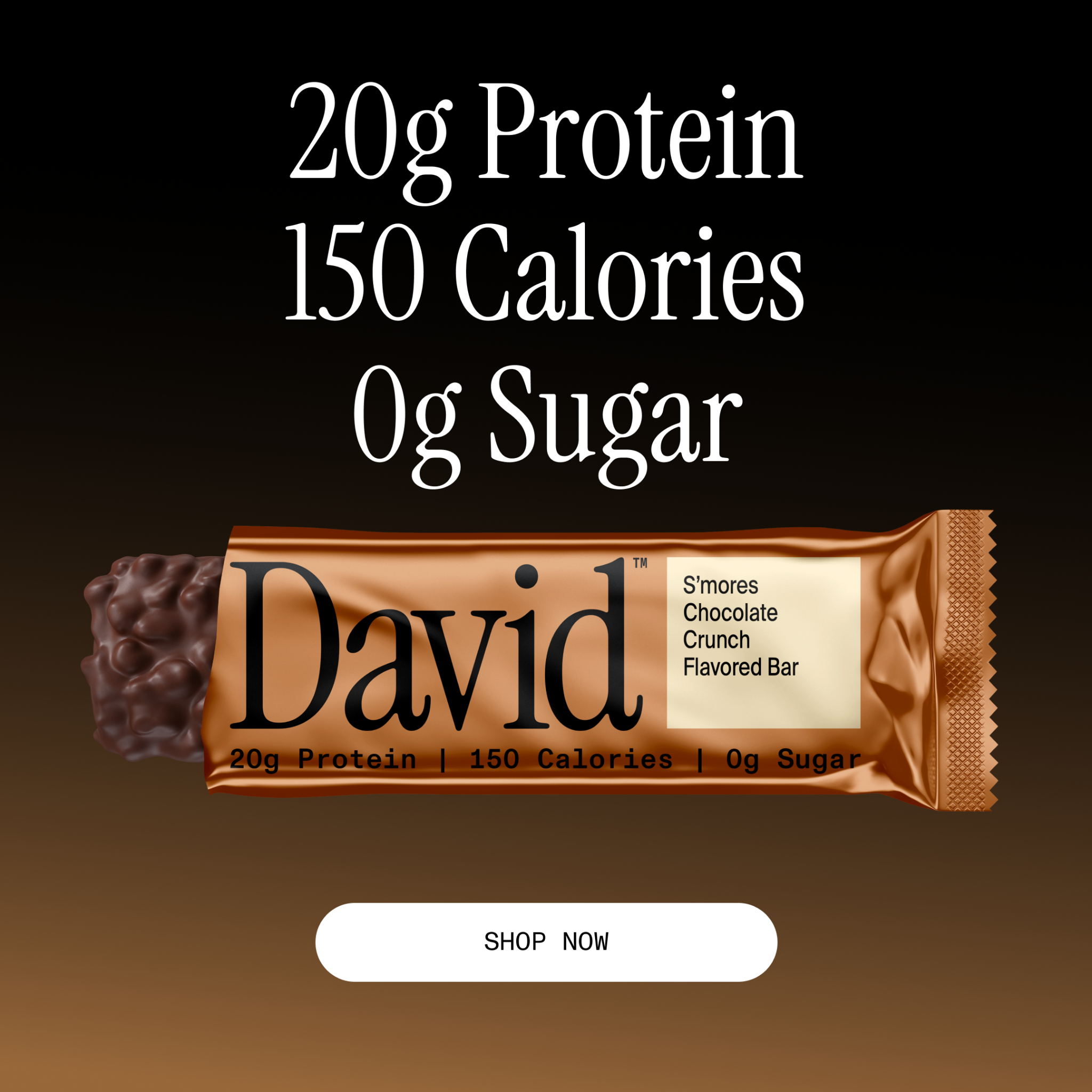 David Protein Facebook ad