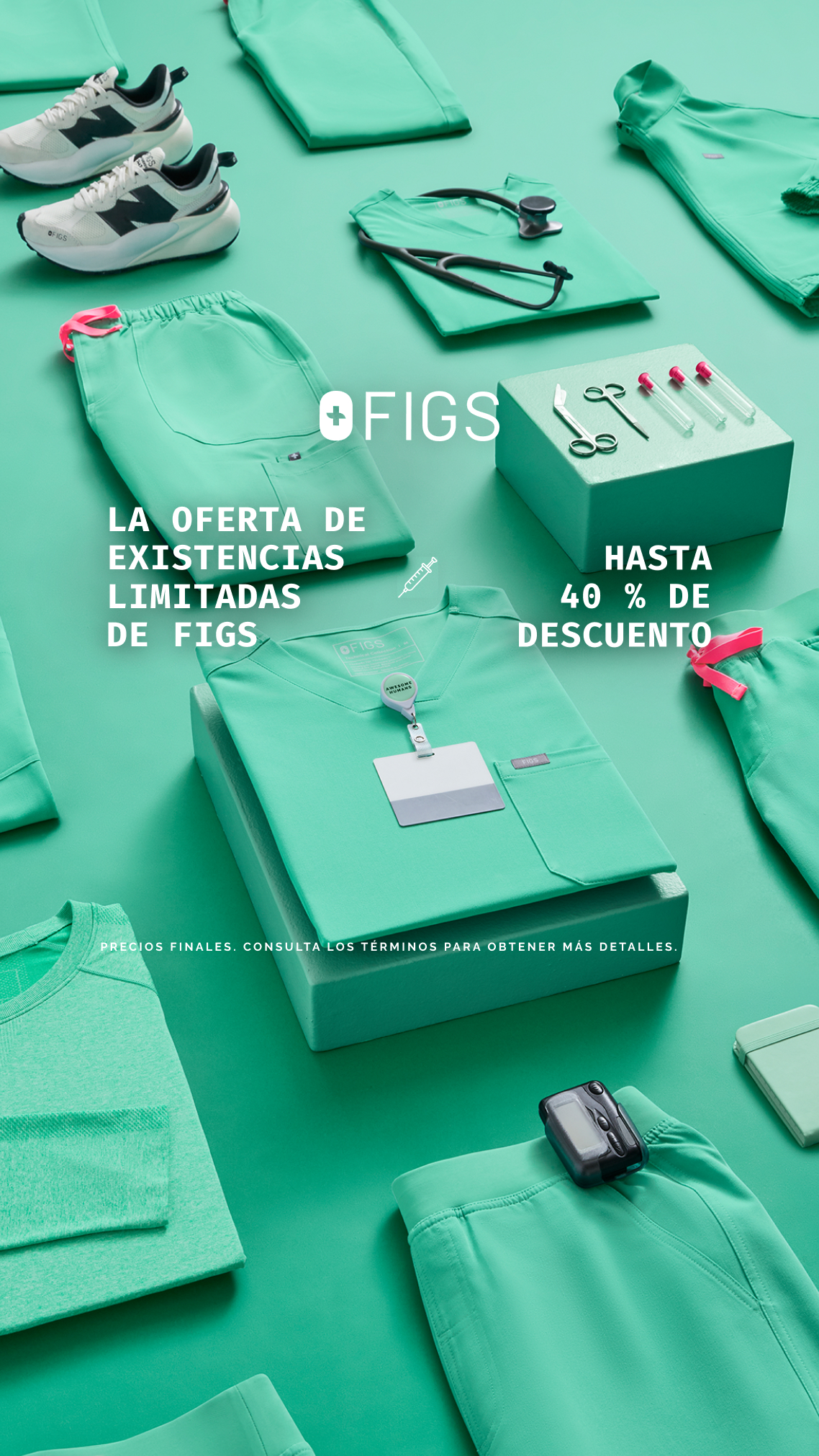 FIGS Facebook ad