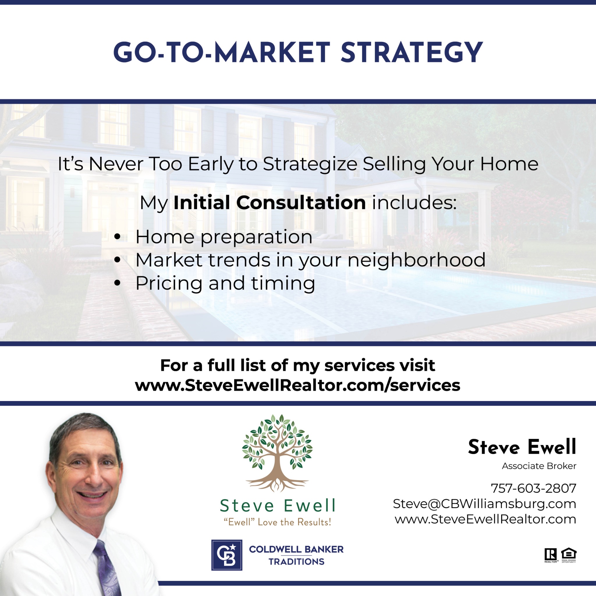Steve Ewell - Coldwell Banker Traditions Facebook ad