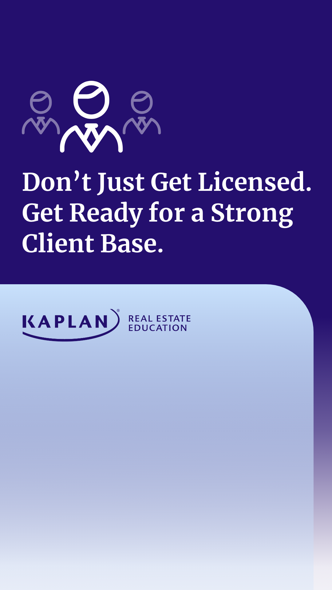 Kaplan Real Estate Education Facebook ad