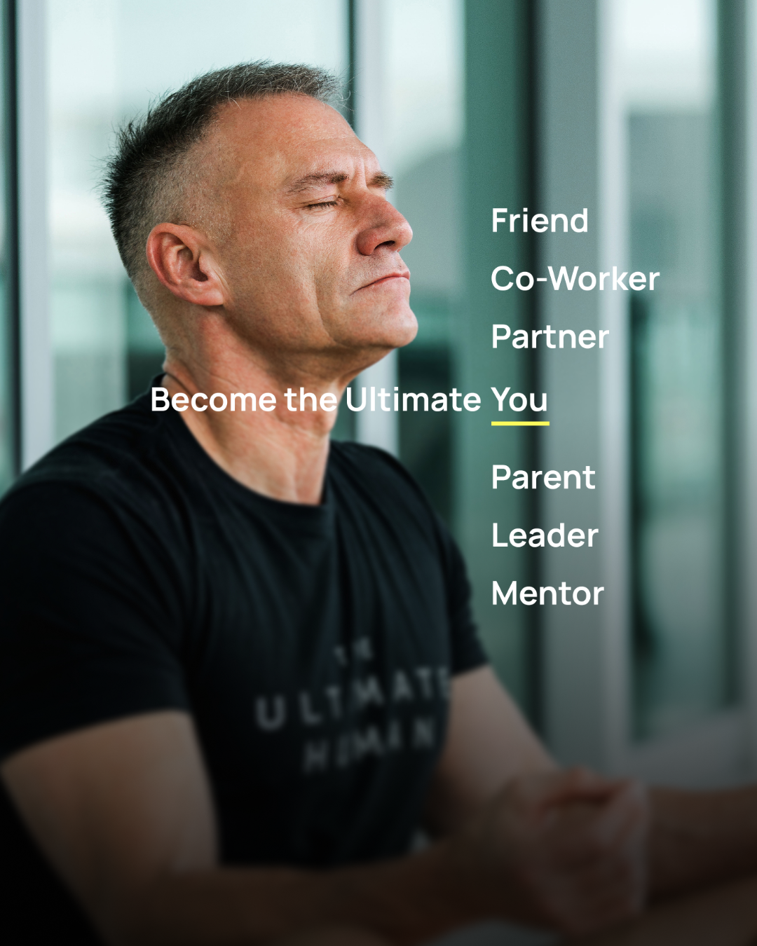 Ultimate Longevity Center Facebook ad: Become the Ultimate You.