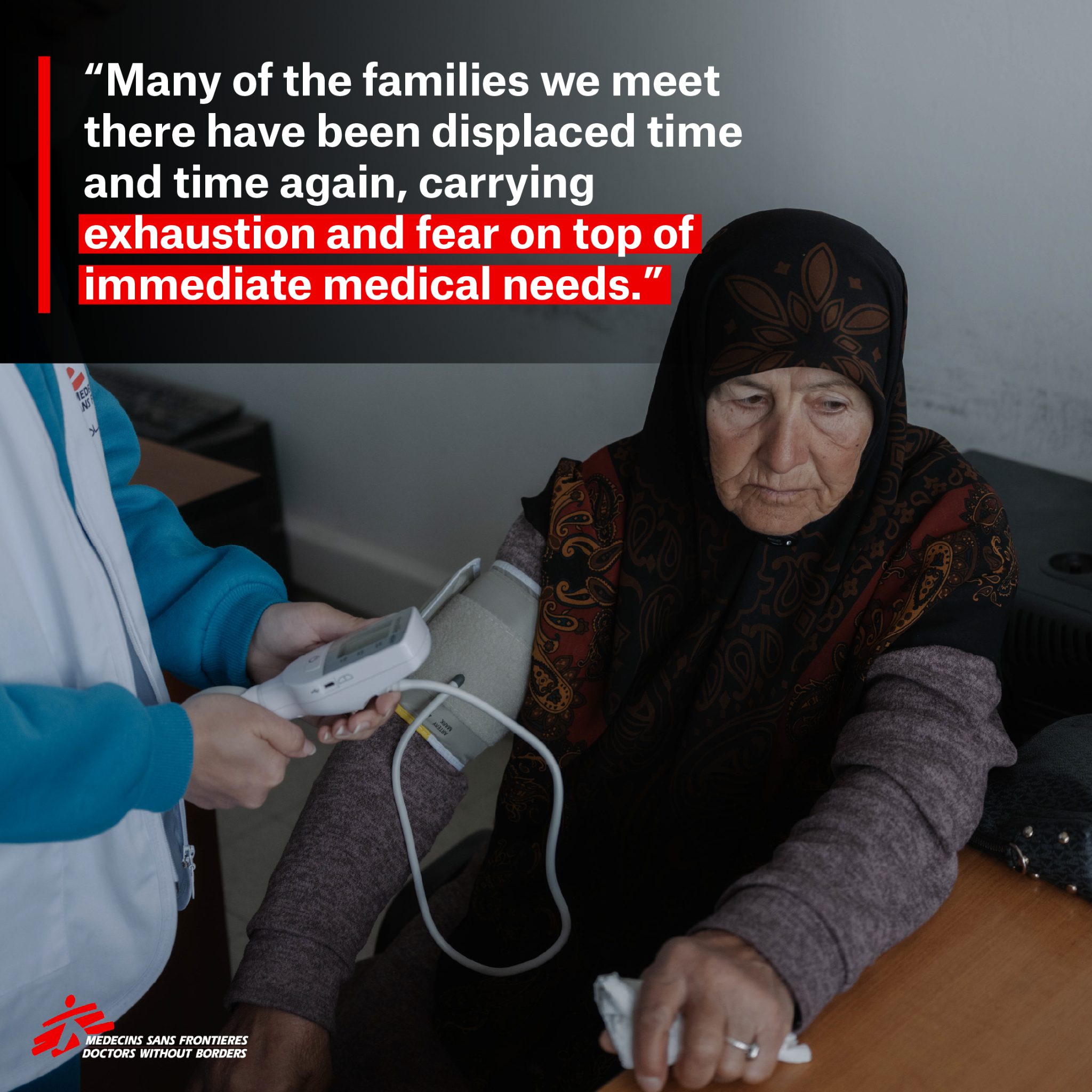 Médecins Sans Frontières / Doctors Without Borders (MSF) Facebook ad from May 27, 2026