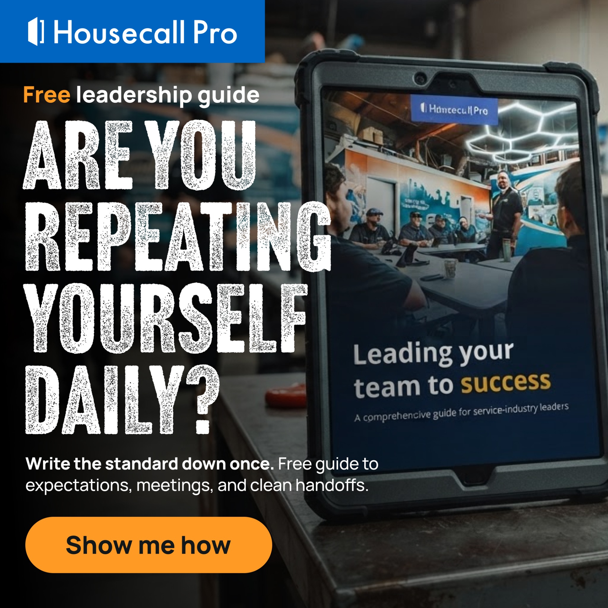 Housecall Pro Facebook ad