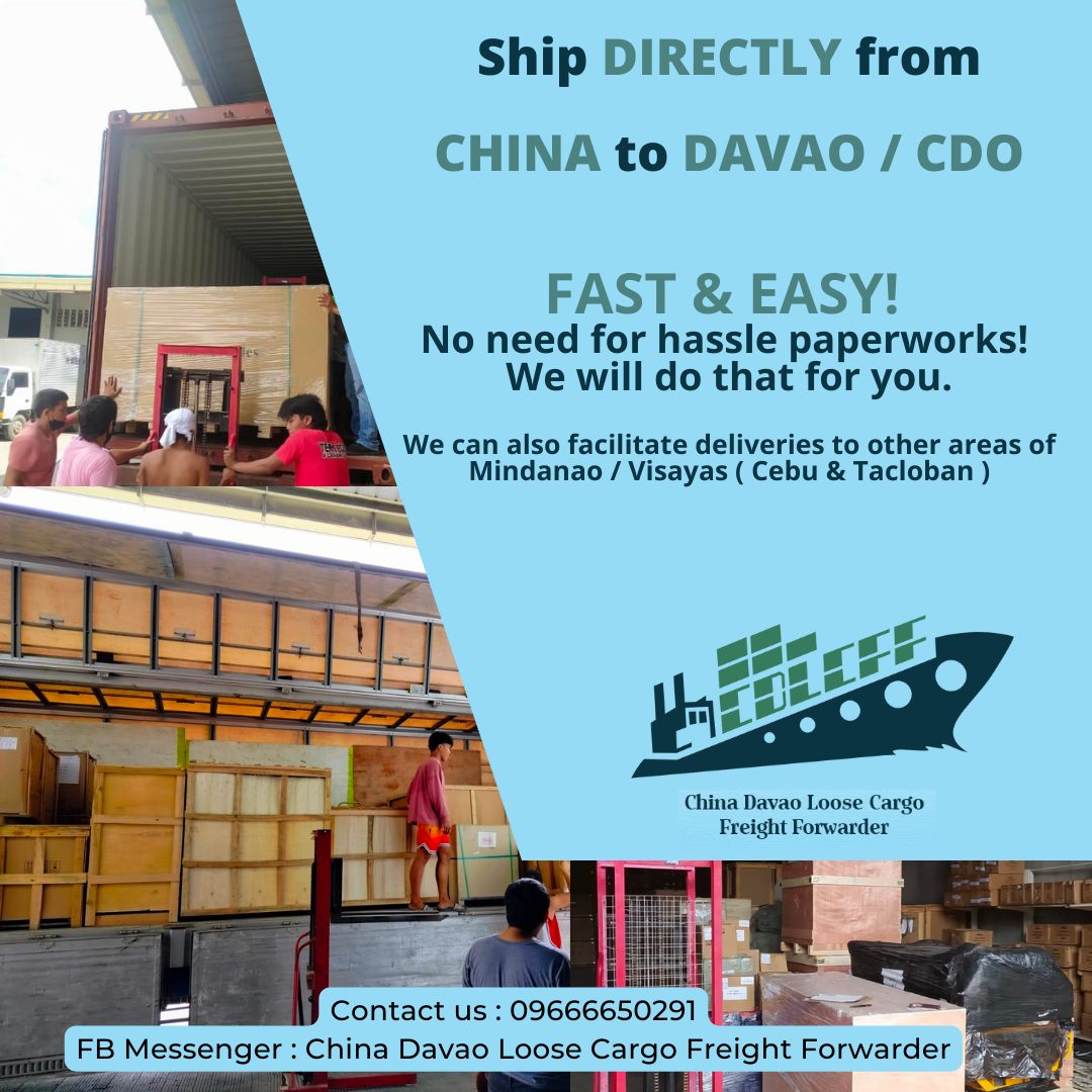 China Davao Loose Cargo Freight Forwarder Facebook ad: China Davao Loose Cargo Freight Forwarder is now…