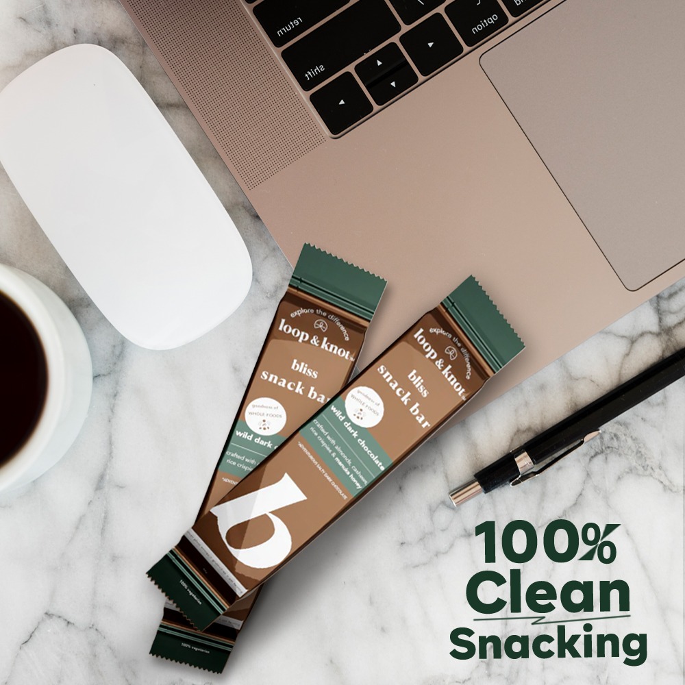 Loop & Knot Facebook ad: Crunchy, creamy, and oh-so-delicious!