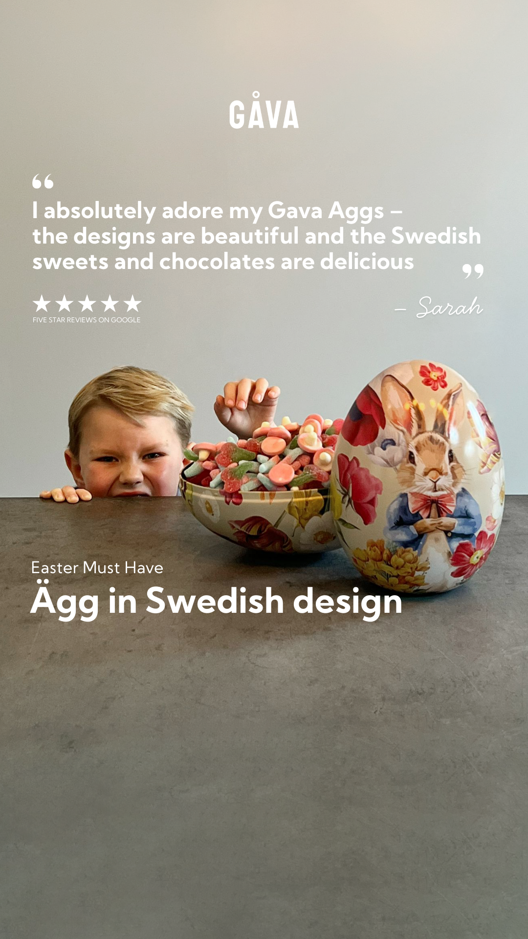 Gavagifting Facebook ad