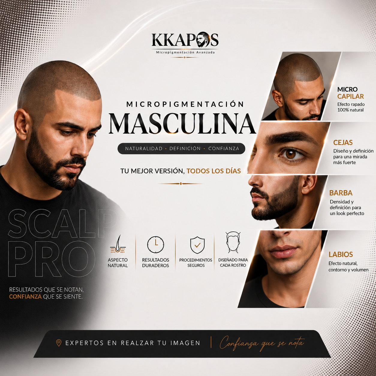 Kkapos - Micropigmentacion Avanzada Facebook ad: ¡40% DE DESCUENTO PARA UNA IMAGEN DE CABELLO PERFECTO CON…