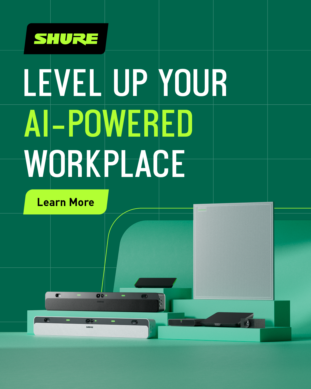 Shure Facebook ad from Aug 25, 2026
